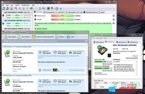لقطة شاشة HDD Health لنظام التشغيل Windows 8