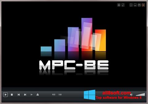 لقطة شاشة MPC-BE لنظام التشغيل Windows 8