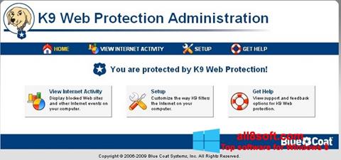 لقطة شاشة K9 Web Protection لنظام التشغيل Windows 8