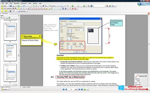 لقطة شاشة PDF-XChange Editor لنظام التشغيل Windows 8