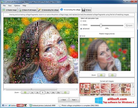 لقطة شاشة Photo Collage Maker لنظام التشغيل Windows 8