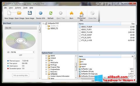 لقطة شاشة DAEMON Tools Lite لنظام التشغيل Windows 8