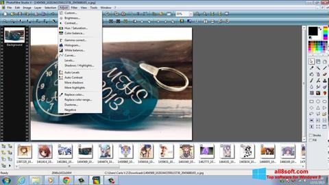 لقطة شاشة PhotoFiltre Studio X لنظام التشغيل Windows 8