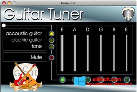 لقطة شاشة Guitar Tuner لنظام التشغيل Windows 8