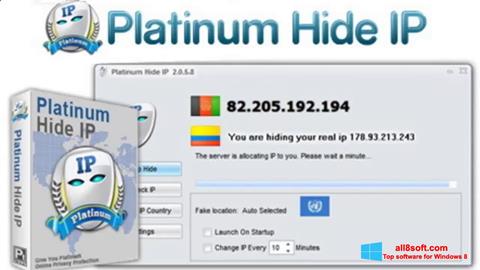 لقطة شاشة Hide IP Platinum لنظام التشغيل Windows 8