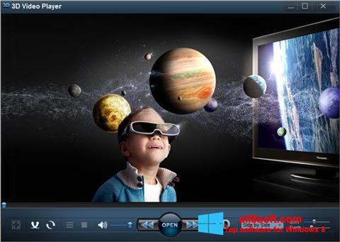 لقطة شاشة 3D Video Player لنظام التشغيل Windows 8