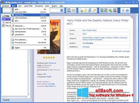 لقطة شاشة All My Books لنظام التشغيل Windows 8