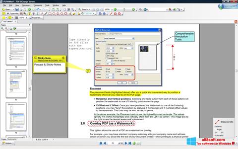 لقطة شاشة PDF-XChange Viewer لنظام التشغيل Windows 8