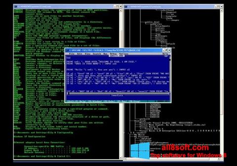 لقطة شاشة QBasic لنظام التشغيل Windows 8