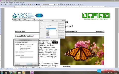 لقطة شاشة Foxit Advanced PDF Editor لنظام التشغيل Windows 8