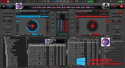 لقطة شاشة Virtual DJ لنظام التشغيل Windows 8