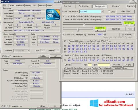 لقطة شاشة SetFSB لنظام التشغيل Windows 8