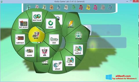 لقطة شاشة Kodu Game Lab لنظام التشغيل Windows 8