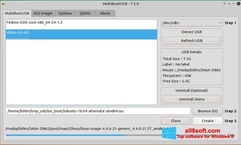 لقطة شاشة MultiBoot USB لنظام التشغيل Windows 8