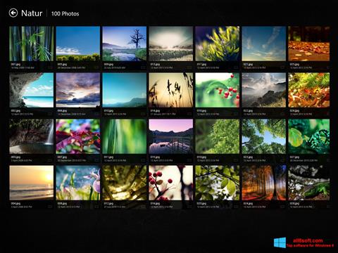 لقطة شاشة Picasa Photo Viewer لنظام التشغيل Windows 8