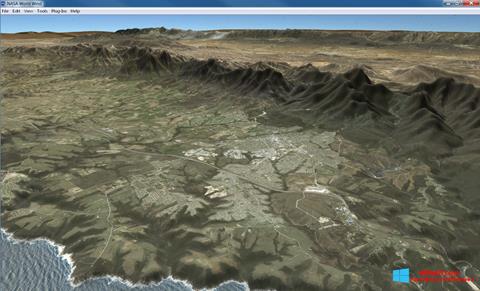 لقطة شاشة NASA World Wind لنظام التشغيل Windows 8